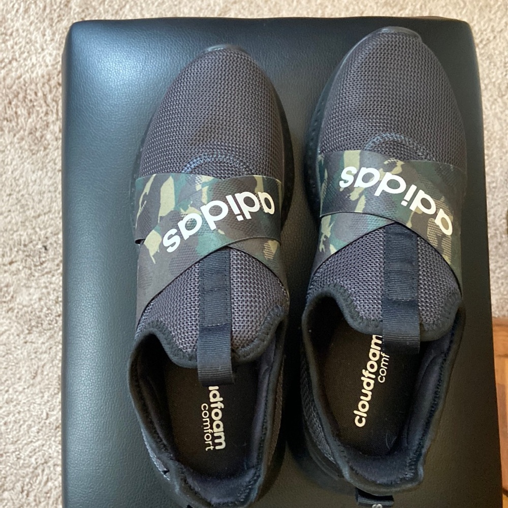 Adidas women’s slip on Cloudfoam